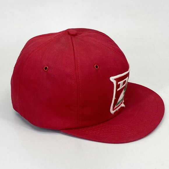 Vintage K-Brand DS Dairyland Seed Snapback Trucker Hat Red USA Made (H5) - Picture 3 of 11